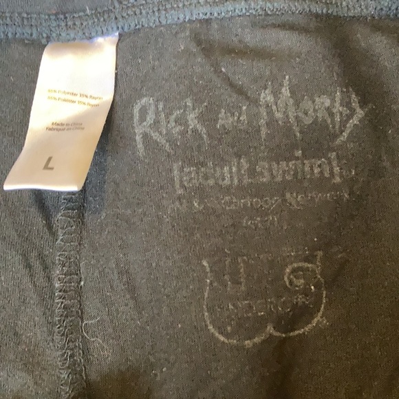 Adult Swim Rick & Morty THE FLESH CURTAINS panties - Picture 5 of 5